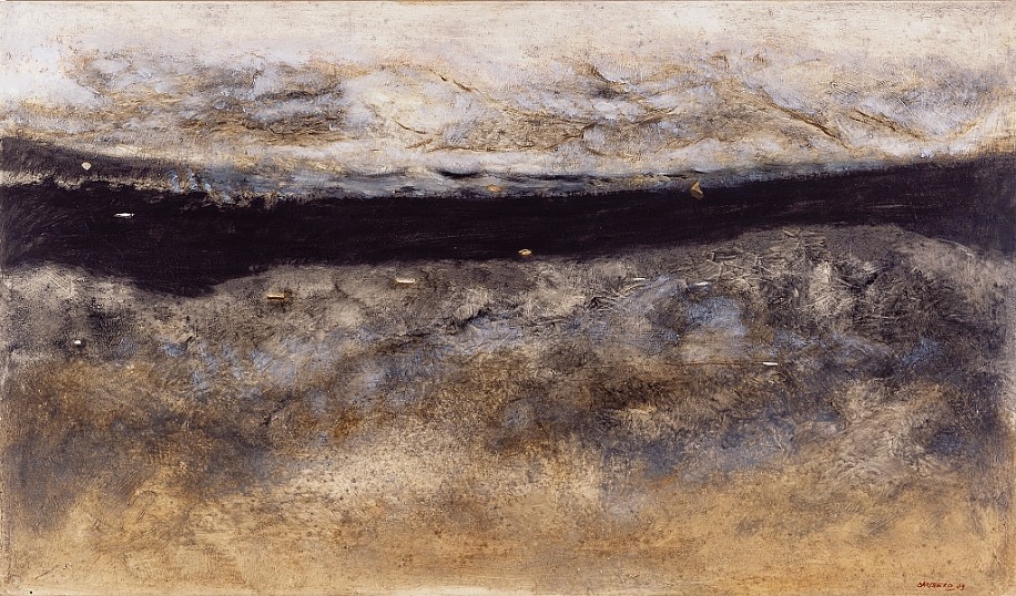 Joël Barbiero, L'eau noire
Oil on canvas