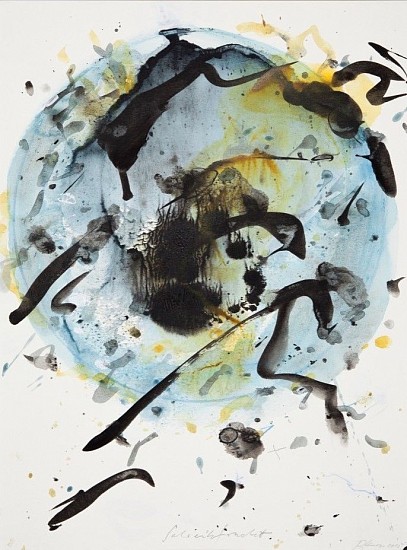 Rebecca Horn, Schreib Frucht III
2015, Pencil and Acrylic on paper