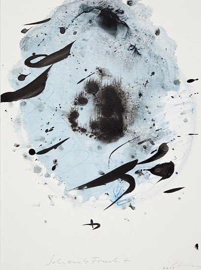 Rebecca Horn, Schreib Frucht V
2015, Pencil and Acrylic on paper