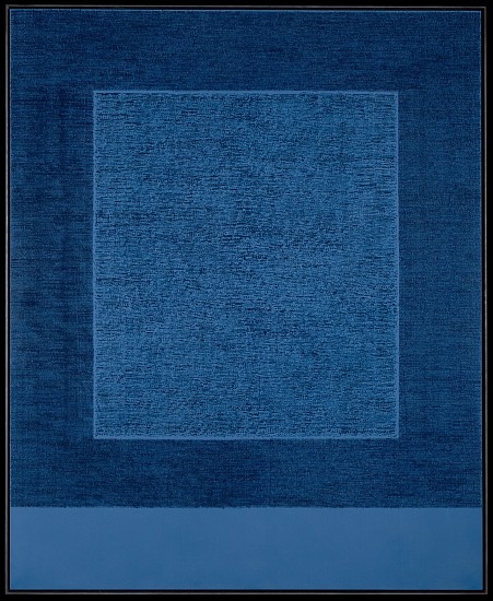 Idris Khan, Time can't wait
2024, Oil based ink on gesso ground, aluminium panel